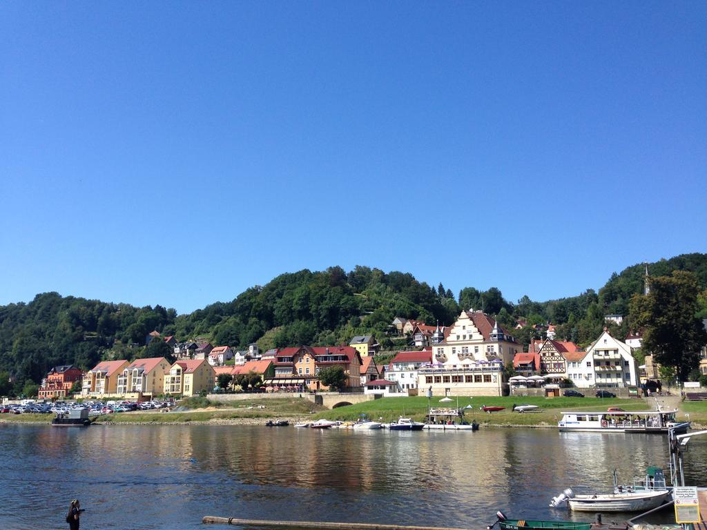 Wehlener Landhaus In Stadt Wehlen, Saechsische Schweiz Экстерьер фото