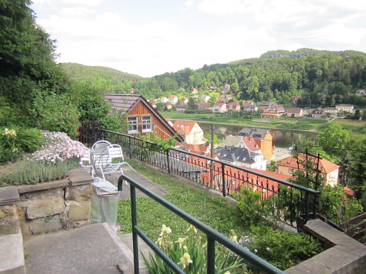Wehlener Landhaus In Stadt Wehlen, Saechsische Schweiz Экстерьер фото